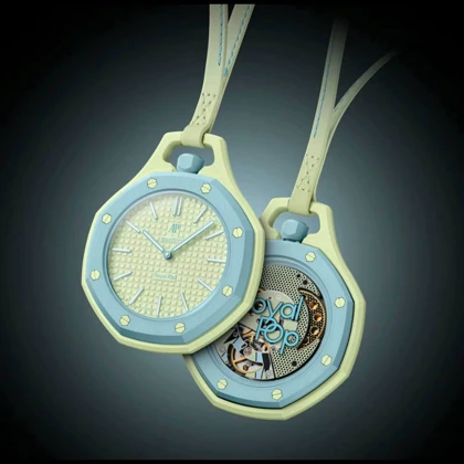 ساعت رویال پاپ آبی پاستیلی Royal Pop , OMEGA X AP