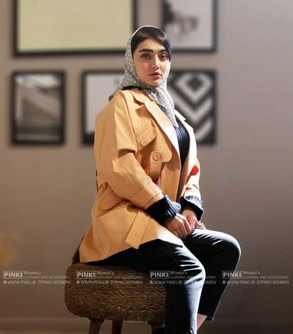 بارانی Pinki 1156 در پنج رنگ