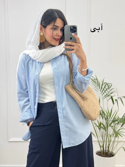 مانتو راه راه ترندی