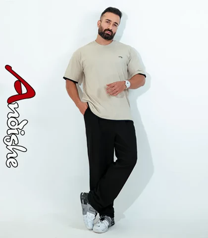 تیشرت شلوار پنبه مردانه مدل مانگ