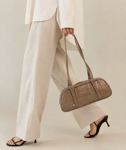 کیف دستی زنانه چرم مصنوعی دیوید جونز DAVIDJONES