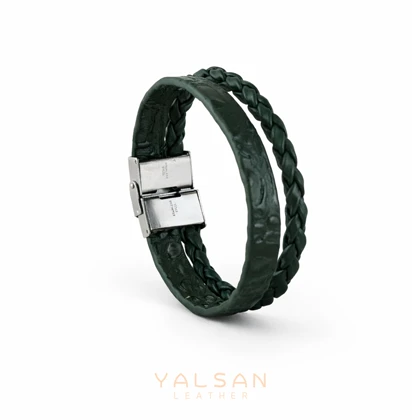 دستبند چرم یلسان مدل نات لوم کد 220-GAN