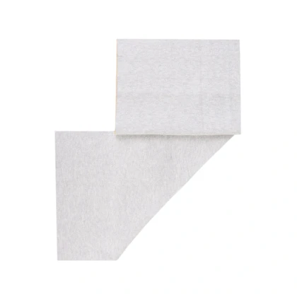 شال گردن دو رو نسکافه ای روشن