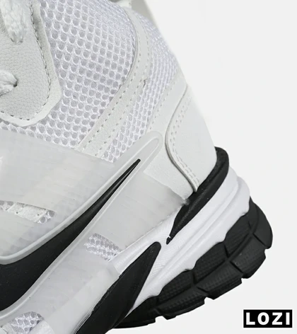 کفش کتانی ساق‌دار مردانه و زنانه سفید مشکی Nike cushlon مدل 7607