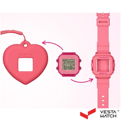 ساعت مچی زنانه کاسیو بیبی جی CASIO BABY-G مدل BGD-10KH-4DR