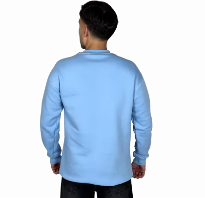 دورس سه نخ آبی آسمانی طرح ساده