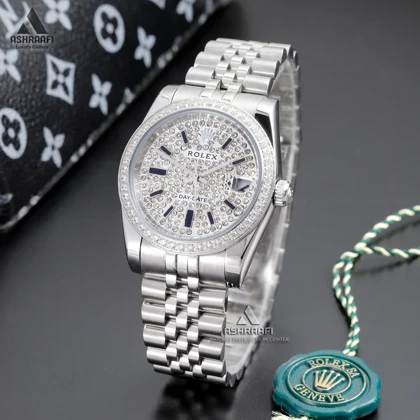 ساعت مردانه رولکس Rolex Day Date Diamond-S36