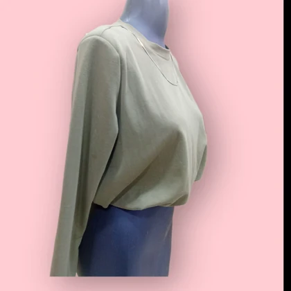 کراپ آستین بلند