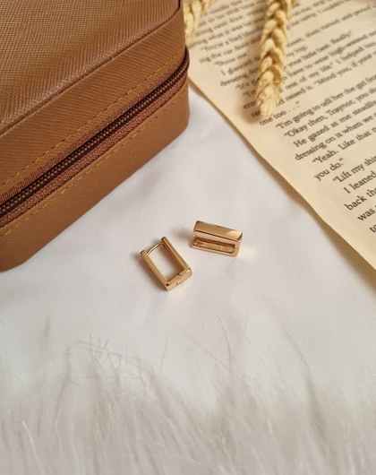 گوشواره مستطیلی مینیمال ژوپینگ