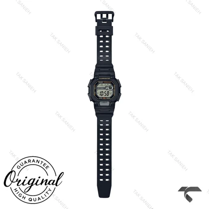 ساعت کاسیو مردانه W-737HX-1AV اصل مشکی Casio-11948-G