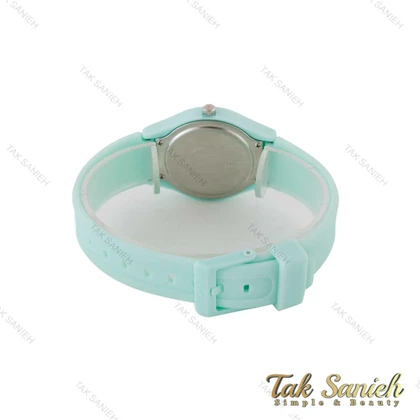 ساعت کیو اند کیو زنانه فیروزه ای QQ-5004-L