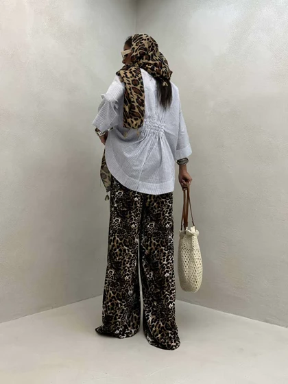 شومیز 2 جیب گت دار