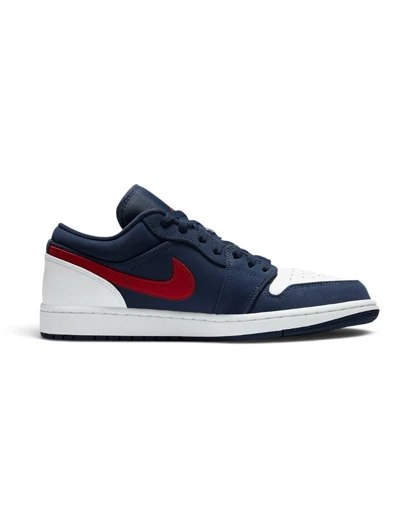 کتانی ویتنامی ایر جردن وان لو یو اس ای سورمه ای قرمزNike Air Jordan 1 Low USA