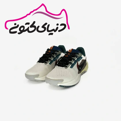 کتانی نایک تریل کرم قهوه ای اورجینال