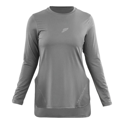 تونیک ورزشی زنانه پولانو مدل CN-PY-38011 طوسی روشن