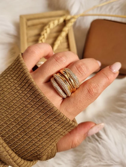 انگشتر طرح طلا نمادارA4 dream