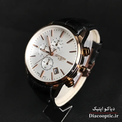 ساعت مچی زنانه موتور ژاپن برند سیتیزن مدل Do1296 چرمی