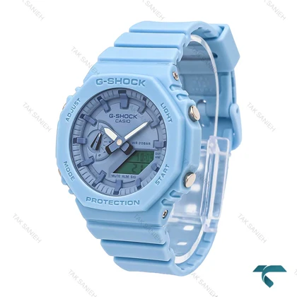 جیشاک زنانه GMA-S2100 آبی آسمانی G-shock-6407-L