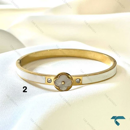 دستبند ونکلیف طلایی VanCleef-8521-L