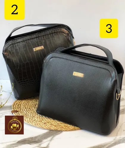 کیف زنانه جادار دستی و دوشی اداری 2 خونه
