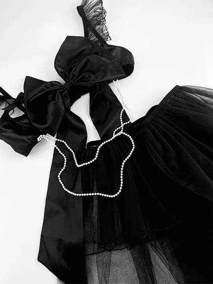 لباس خواب زنانه فانتزی سلنا و گارتر کد 4306