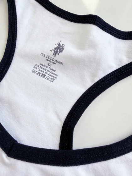 ست نیم‌تنه بدون کاپ و شورت نیم پا پولو U.S Polo Assn