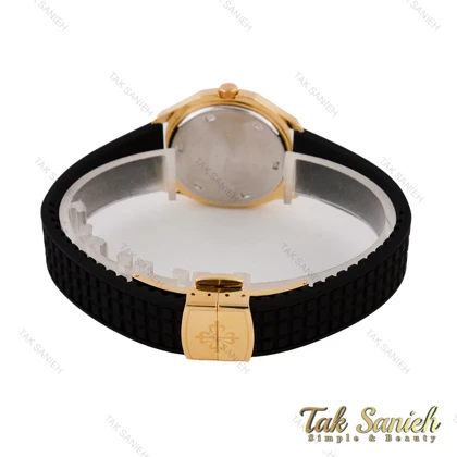 پتک فیلیپ آکوانا زنانه طلایی مشکی دورنگین Patek-5770-L
