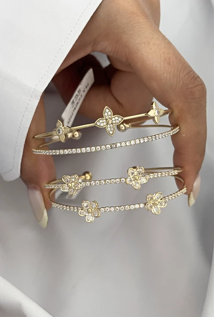 دستبند جواهری سواروسکی دخترانه 826