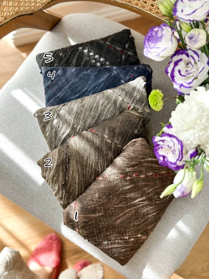 شال حریر ابریشم ژانتی