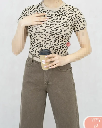 تیشرت کبریتی پلنگی 1327