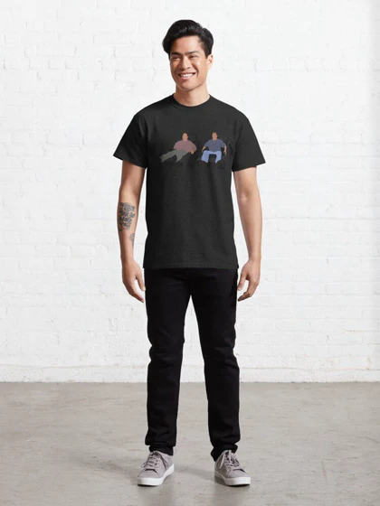 تیشرت friends طرح Joey and Chandler Mens Womens کد 108122