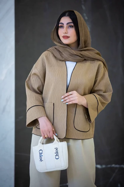 کت ژاکارد مغزی دوزی