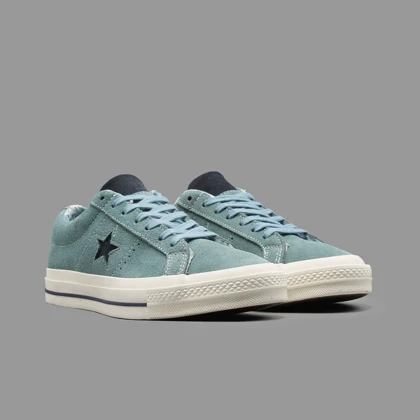 کانورس وان استار سبز آبی Converse One Star Beluga Green