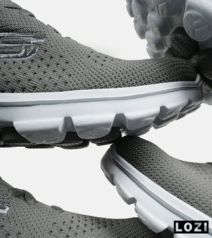 کتانی طبی مردانه و زنانه خاکستری اسکیچرز SKECHERS