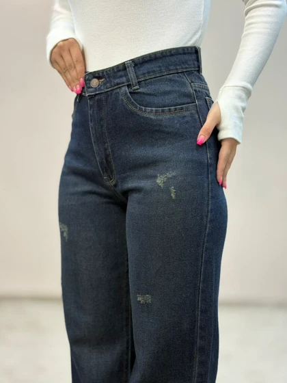 شلوار جین نیمبگ تیره 9421 ویتا