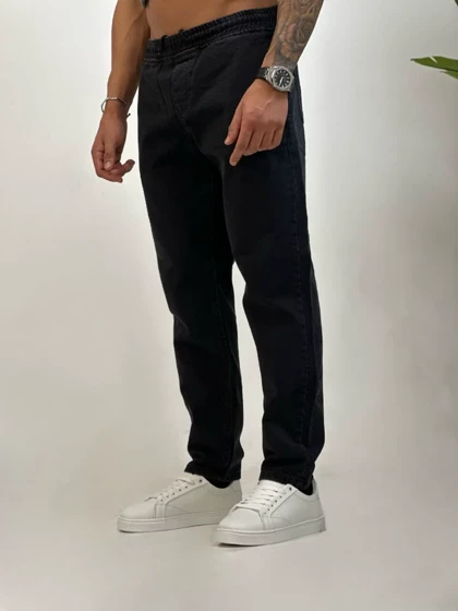 شلوار مردانه مام فیت کمرکش_کد4477