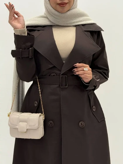 3985-بارانی بلند کارول