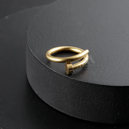 انگشتر میخی Nail Ring SG01