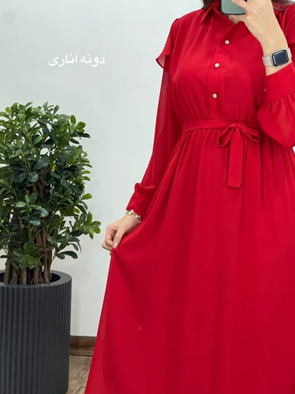 پیراهن حریر دلناز ویژه شب یلدا