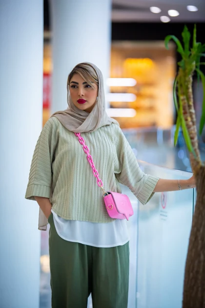 مانتو مراکشی جلو بسته حریر