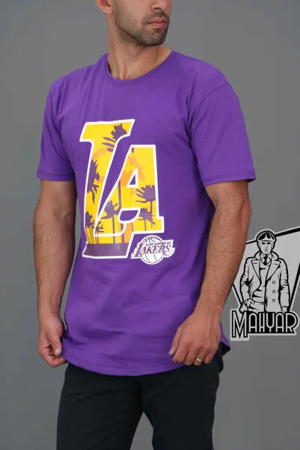 تیشرت آستین کوتاه LAKERS