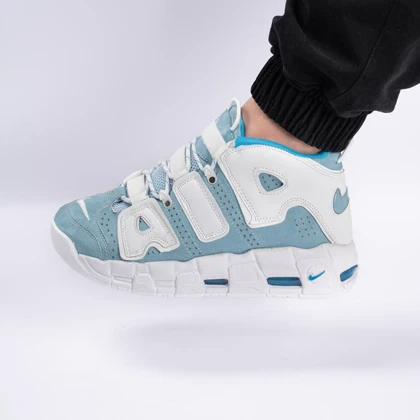 کفش و کتانی مردانه مدل ایر آپتمپو Nike air more Uptempo رنگ آبی سفید