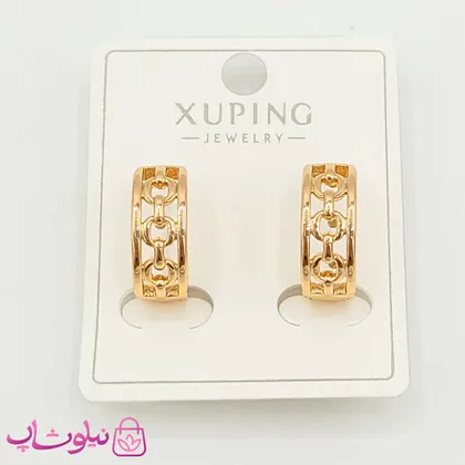 گوشواره حلقه‌ای ژوپینگ مدل پورتوفینو