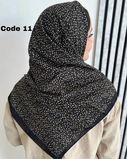 روسری حریر کرپ اورجینال 4100