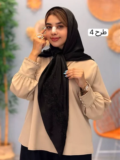 3281-روسری وارداتی گلشیفته