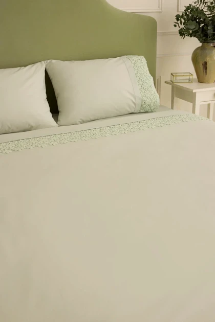سرویس روتختی دو نفره Karaca Home مدل Rosal پنبه‌ای