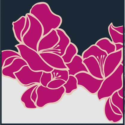 روسری ابریشم کجراه گلرخ