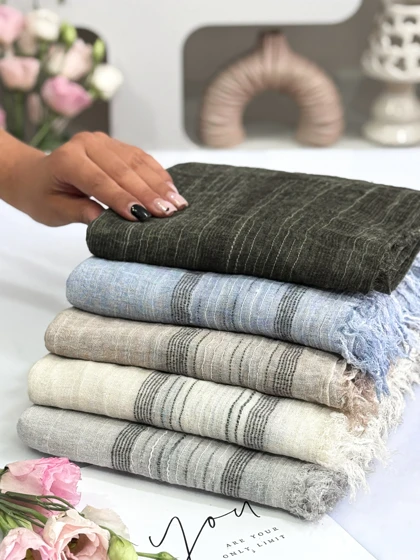 شال کنفی دورخطی