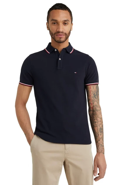 تیشرت یقه پولو مردانه tommy-hilfiger