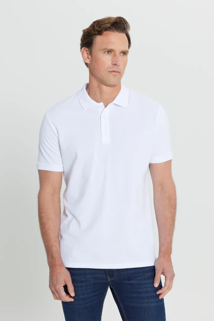 تیشرت یقه پولو مردانه altinyildiz-classics altinyildiz-classics